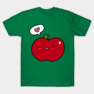 Red Apple Love T-Shirt